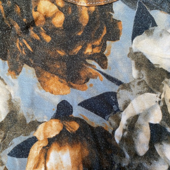 Posh Peanut Paige Peony Knotted Gown: 0-3mos - Picture 4 of 5